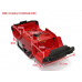 Wrangler Hard RC Body For 1/10 RC Crawler Convertible Red