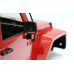 Wrangler Hard RC Body For 1/10 RC Crawler Convertible Red