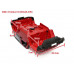 Wrangler Body For 1/10 RC Crawler Hard Top Red