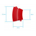 Big Curved Drifted Track Parts (10Pcs in 1 package) Red