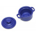 Scale Accessories - Ceramic Cooking Pot Blue