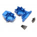 Aluminum Front/Rear Gear Box – 1 Set Blue