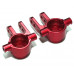 Aluminum Front Knuckles - 1 Pair Red