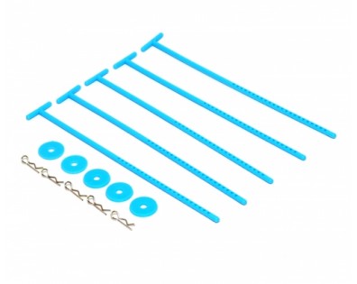 Tire Holder Tools For 1/10 & 1/8 Rc (5Pcs) Blue