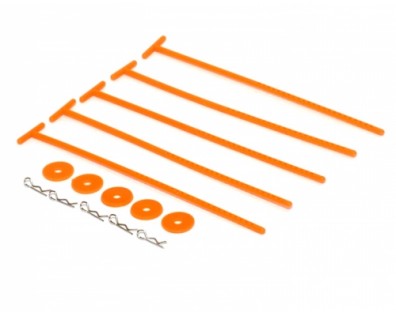 Tire Holder Tools For 1/10 & 1/8 Rc (5Pcs) Orange
