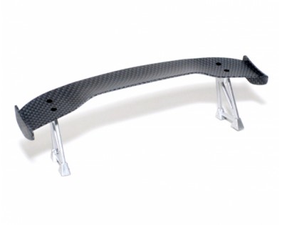 1/10th Scale CF Rear Spoiler Wing W/ Stands (#00468)