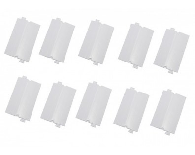 Big Straight Drifted Track Parts (16*10cm 10 Pcs in 1 package) White