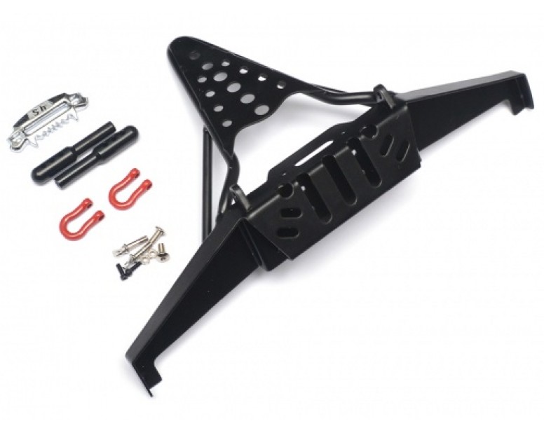 Steel Stinger Front Bumper XL with Towing Hooks & Winch Mount Shackles