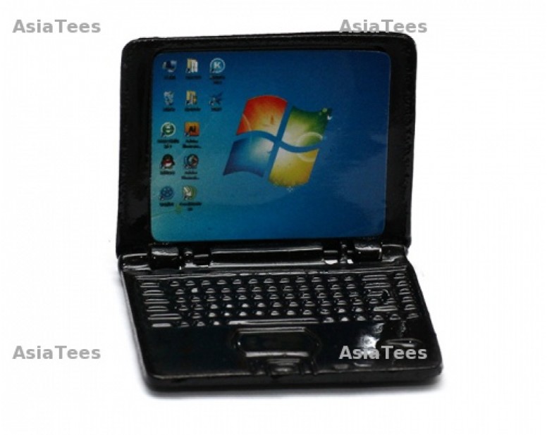 RC Scale Accessories - Laptop (Black)