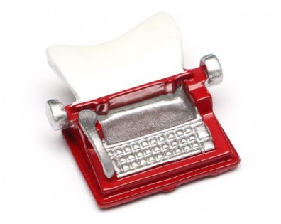 Scale Accessories - Typewriter Red