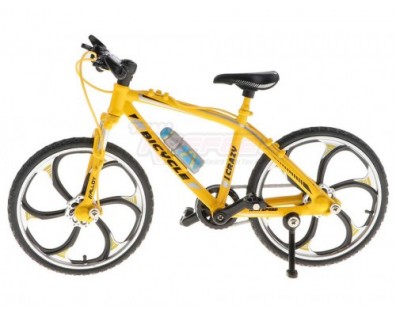 Scale Accessories - 1:10 Mountain Bike I Yellow