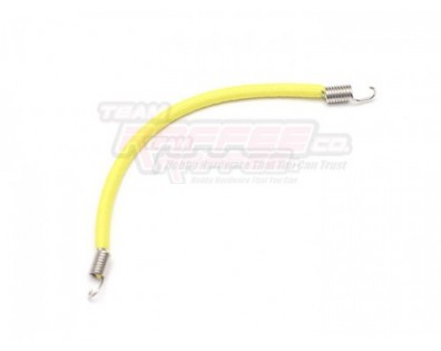 1/10 Scale Accessories Bungee Cord 10cm Yellow