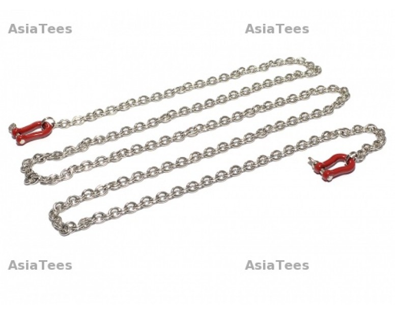 Scale Accessories - Chain w/ Hook Red