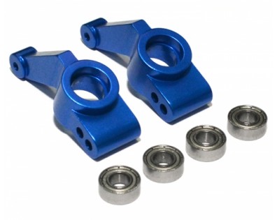 Aluminum Rear Knuckles - 1 Pair Blue