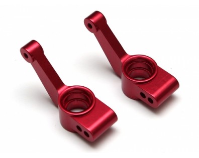 Aluminum Rear Knuckles - 1 Pair Red