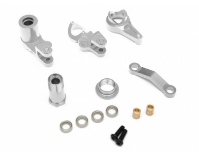 Aluminum Steering Set -  Silver