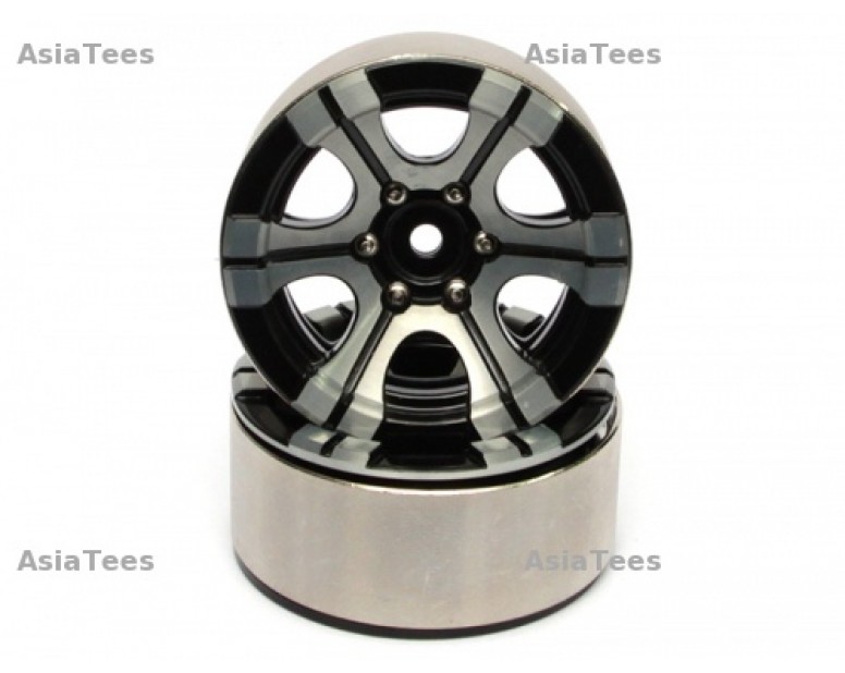 EVO™ 1.9 High Mass Beadlock Aluminum Wheels Twin-6D (2)