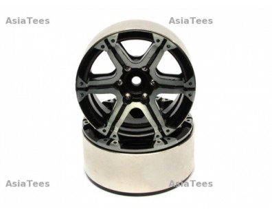 EVO™ 1.9 High Mass Beadlock Aluminum Wheels Twin-6A (2)
