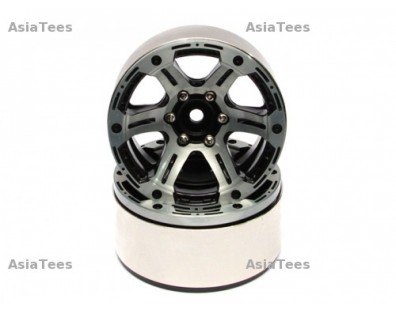 EVO™ 1.9 High Mass Beadlock Aluminum Wheels Twin-6C (2)