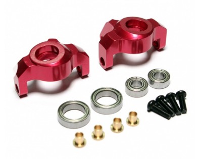 Aluminum Front Knuckle -1 Pair Red