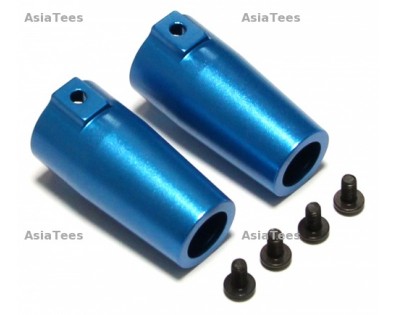 Aluminum Rear Knuckle - 1 Pair Blue
