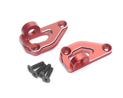 Aluminum Front Body Mount (2) Red
