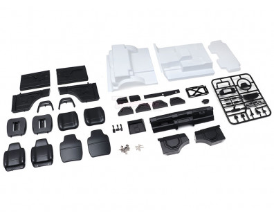 1/10 Discovery Body (#TRC/302836) Interior RHD with Battery Mount Plate Exclusive on BRX01