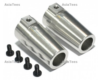 Aluminum Rear Knuckles -1 Pair Silver