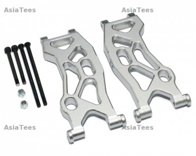 Aluminum Front Lower Arm - 1 Pair Silver