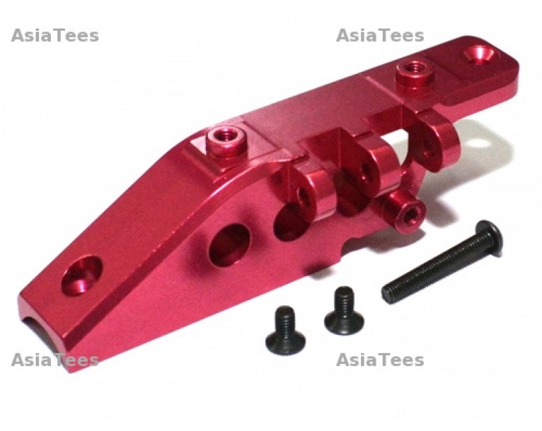 Aluminum Rear Link Axle Mount - 1 Pc Red