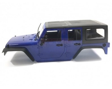 5 Door Rubicon Hard Body for 1/10 Crawler 313mm Kit Version Blue
