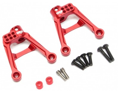 Aluminum Rear Shock Tower (2) Red