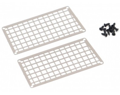 Scale Assessories - 1/35 Metal Grill Mesh Silver