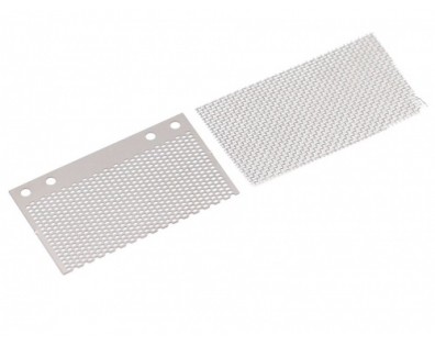 Window Mesh Guard Protective Net for OL/OH35A01 Jeep Rubicon Silver