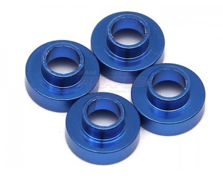 Aluminum Servo Washer (4) 3x7.5mm Blue