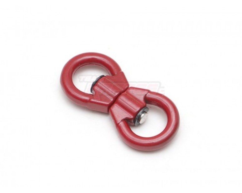 1/10 Double D-ring Towing Hook for RC Truck Trailer 32x15mm