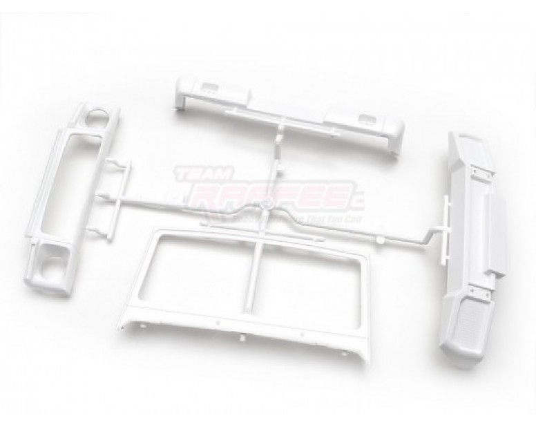 Windshield and Front & Rear Bumper J Part for TRC Benz G-Class Hard Body