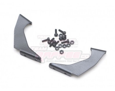 1/10 Stainless Steel Rear Wing Spoiler Stand Type B Black