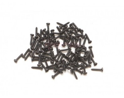 Self-Tapping Screws M1*5 (100) for RC Scaled  Diamond Plate & Fender Black