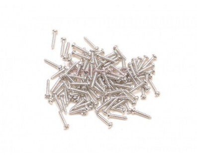 Self-Tapping Screws M1*5 (100) for RC Scaled  Diamond Plate & Fender Silver