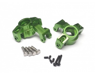 Aluminum Steering Knuckle Set (2) Green