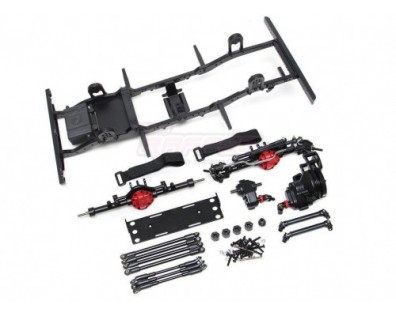 1/10 D90 Chassis Kit (Without Shocks Wheels Tires) for TRC Raffee D90 Defender Body
