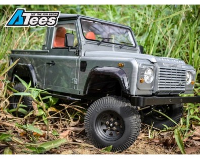 1/10 D90 Chassis Kit (Without Wheels Tires Shocks) w/ Defender D90 Pickup Hard Body