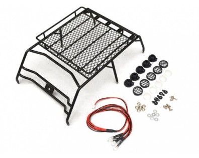 Roof Luggage Rack For 1/10 AMG 4x4 Truck Black
