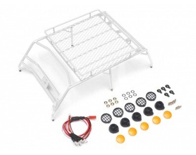 Roof Luggage Rack For 1/10 AMG 6x6 Truck  White