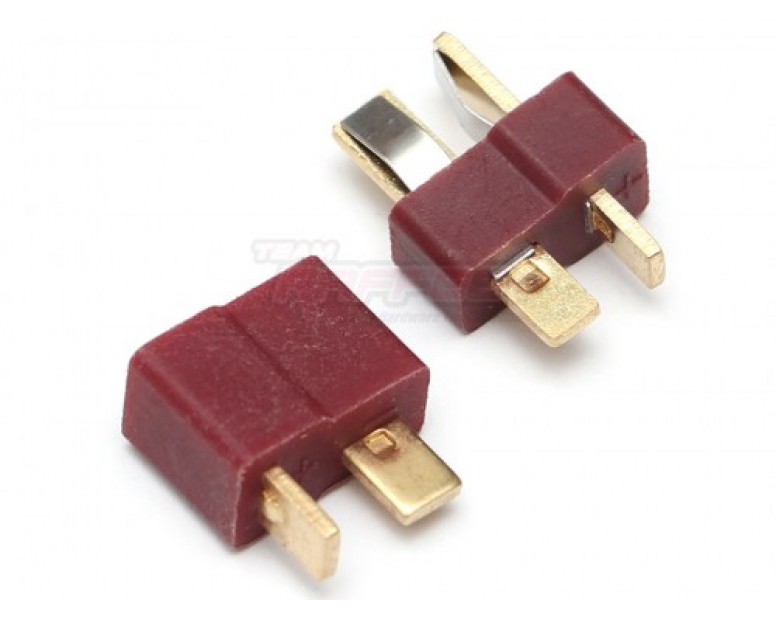 T Plug Male & Female Connector Deans Style (1 pair)
