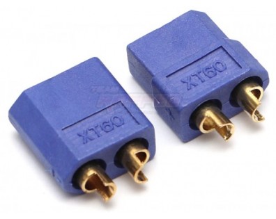 XT60 Connector Male & Female (1 pair) Blue