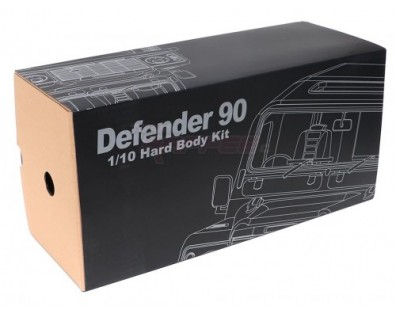 Defender D90 1/10 Hard Plastic Body Kit W/ Interior DIY Version