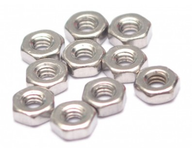 304 Stainless Steel Hex Nuts M2 (10)