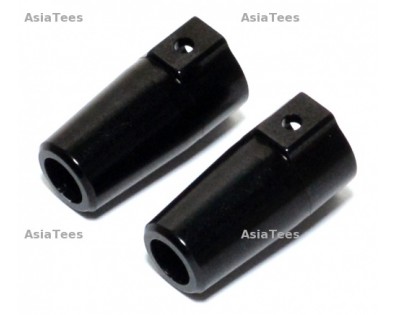 Aluminium Rear Knuckle - 2 Pcs Black